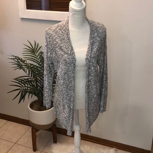 Old Navy black and white marled cardigan